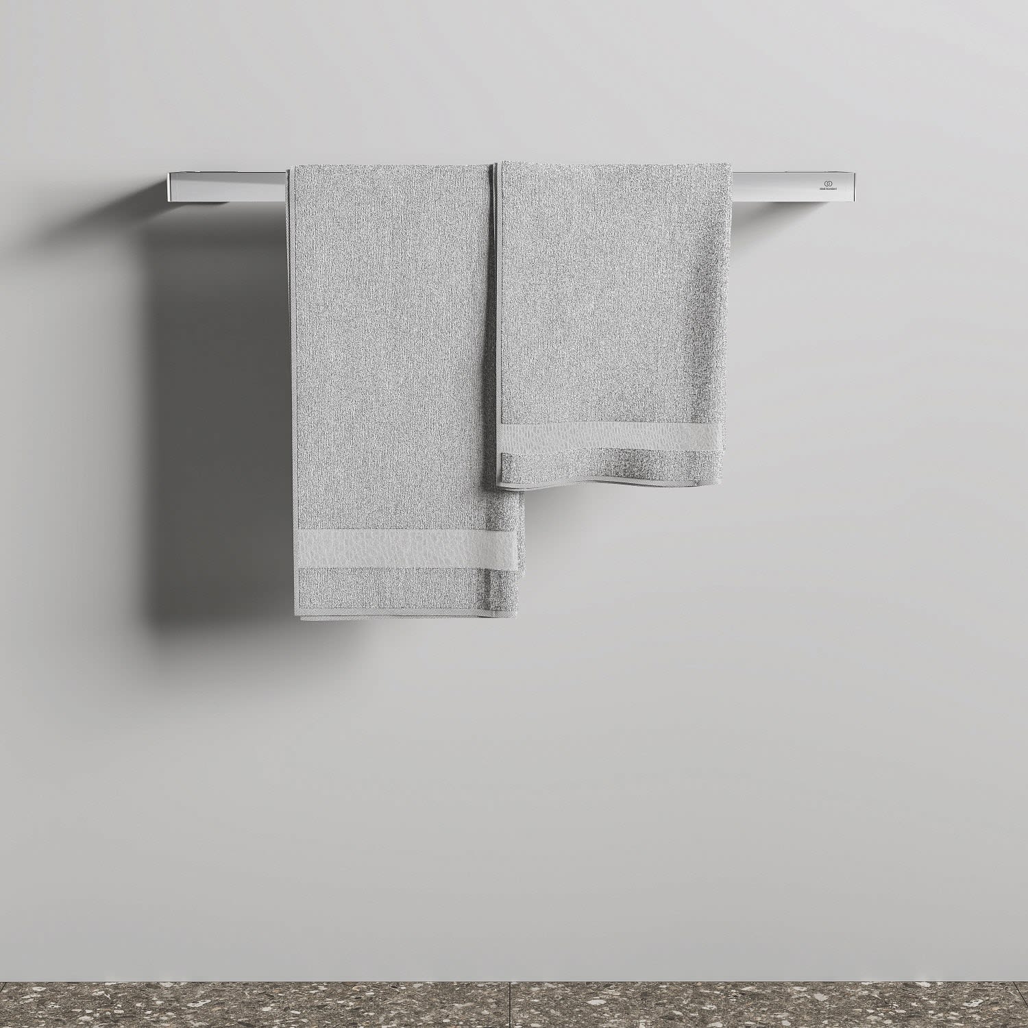 Ideal Standard Cube doppelte Handtuchstange eckig