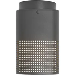Nordlux, Deckenleuchte, Deckenleuchte Sidara Seaside antracit 15W, E27, IP54 (E27)