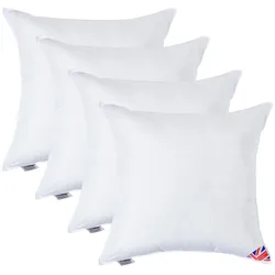 FÜLLKISSEN 4er-Set – 80/80 cm, Super-Mikrofaser