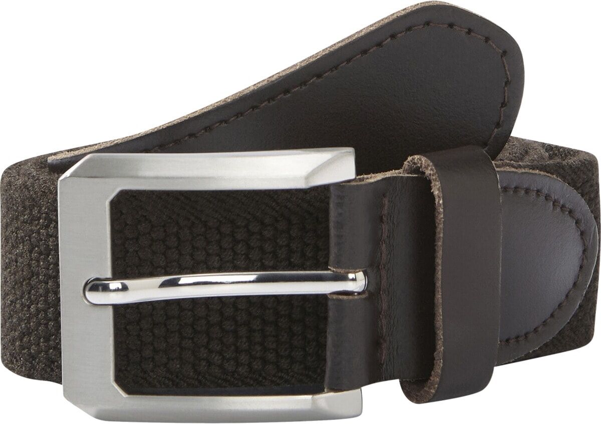 Stretchgürtel BABISTA "Dehngürtel MILANVENZO", Herren, Gr. 100, braun (dunkelbraun), Obermaterial: 74% Polyester COOLMAX PES(Coolmax). 18% Viskose Birla CV Birla. 8% Elasthan EL., Gürtel Stretchgürtel