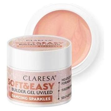 Activeshop Claresa Builder Gel Soft And Easy Dancing Sparkles - Perfect For Nail Art (Kunstnägel, Dancing Sparkles) (OTHER)