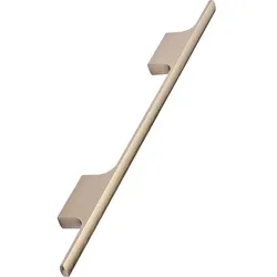 Möbelgriff Tau - 286; Messing gebürstet