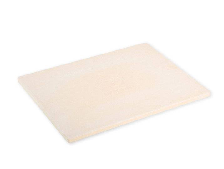 Pizzastein Pizzastein 45x35 cm Ecki , beige (natur), B:45cm H:1,2cm, Cordierit, Backbleche, Pizzastein