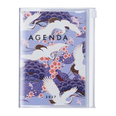 MARK'S 2026/27 Diary A6 Japan / Birds // Purple