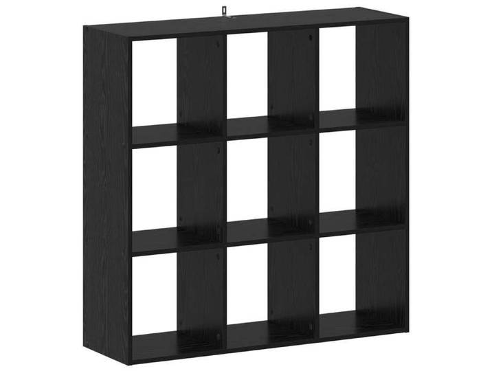 NEUF Colonne Étagère salon - Bibliothèque - Chêne noir - 102 x 32 x 102 cm 212815