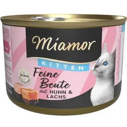 Miamor Feine Beute Kitten Huhn & Lachs | 12x 185g