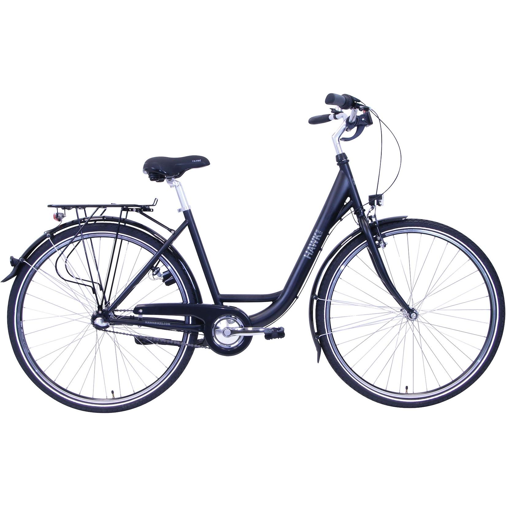 Hawk City Wave Premium Cityrad Damen 26 Zoll 43 cm Wave - Anthrazit
