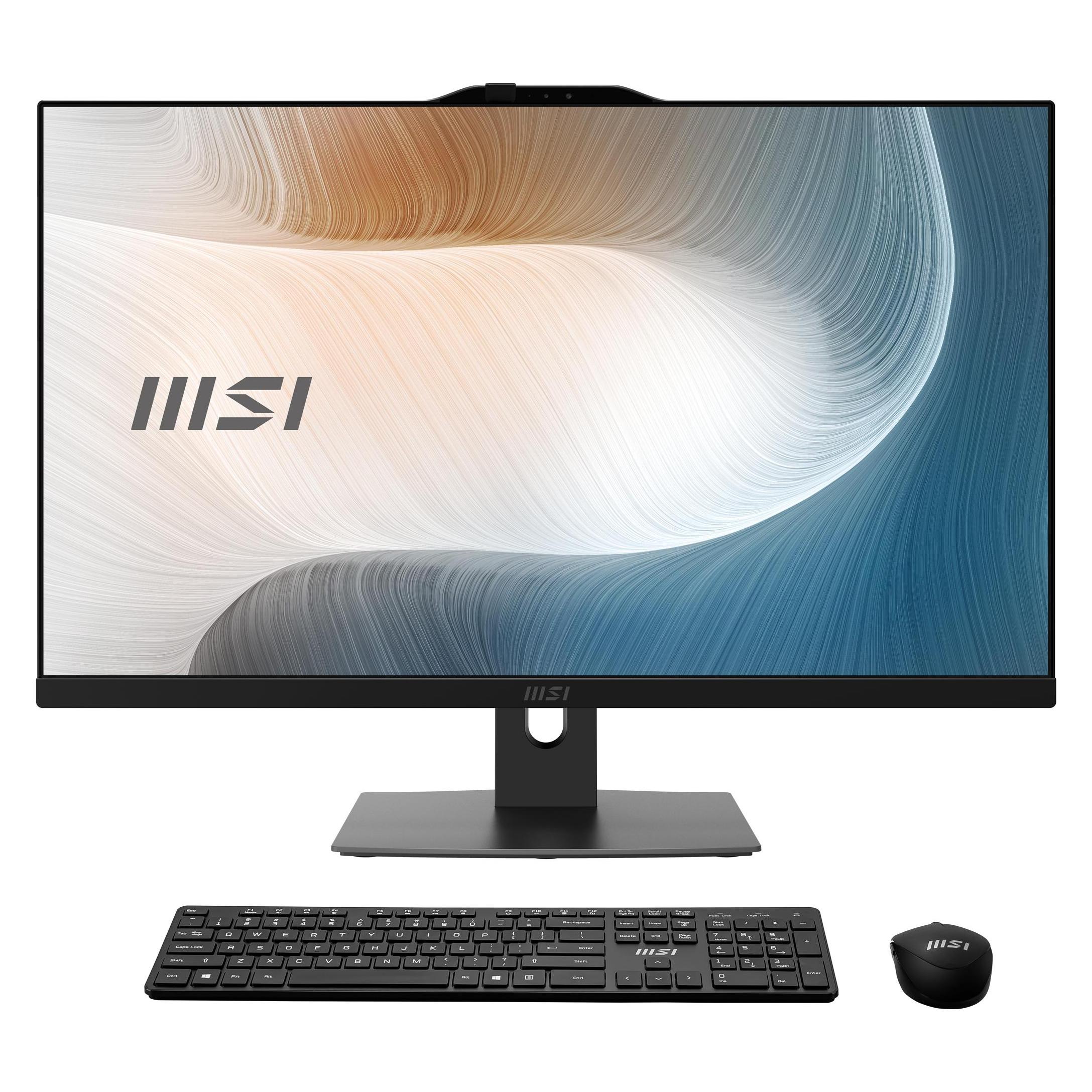 MSI PC All In One 27" Schwarz (512 GB, 32 GB, Intel Core M7, Intel Arc Graphics) (AM272P 1M-849IT)