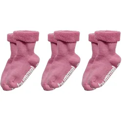 hummel, Unisex, Sportsocken, hmlMINI NON SLIP 3-PACK SOCK (18 - 20), Mehrfarbig