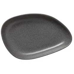 12x Mini-Schale / Dipschale Steinzeug ROCKZZERO Organic Stone Grey / dunkelgrau