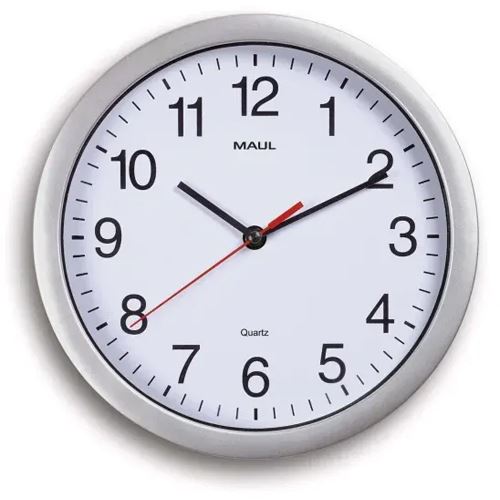 Maul Wanduhr MAULrun 25 inkl. Batterien