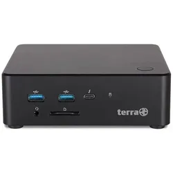 TERRA Micro 7000C GREENLINE Intel® Core™ i7 i7-1355U 16 GB DDR5-SDRAM 500 GB SSD Windows 11 Pro Micro PC Mini-PC Schwarz