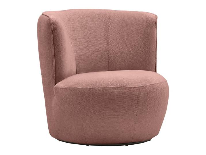 Sessel Chenille Rosa