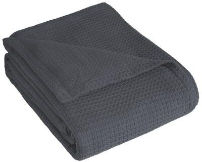 Grand Hotel Woven Cotton Blanket