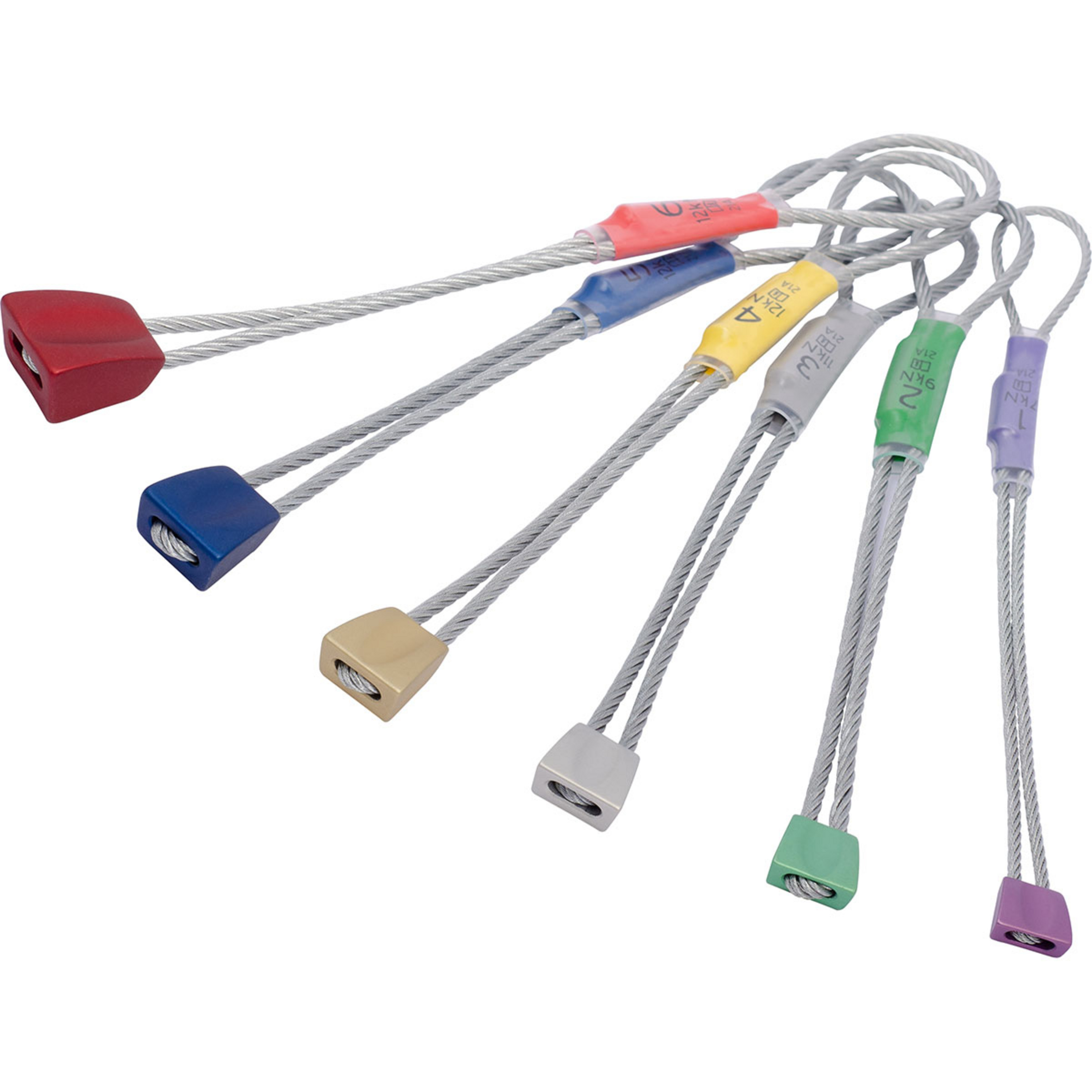 DMM Wallnuts Set Klemmkeile Größe 1-6 Alpinklettern