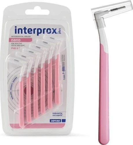 Interprox plus nano rosa Interdentalbürste 6 St Zahnbürste