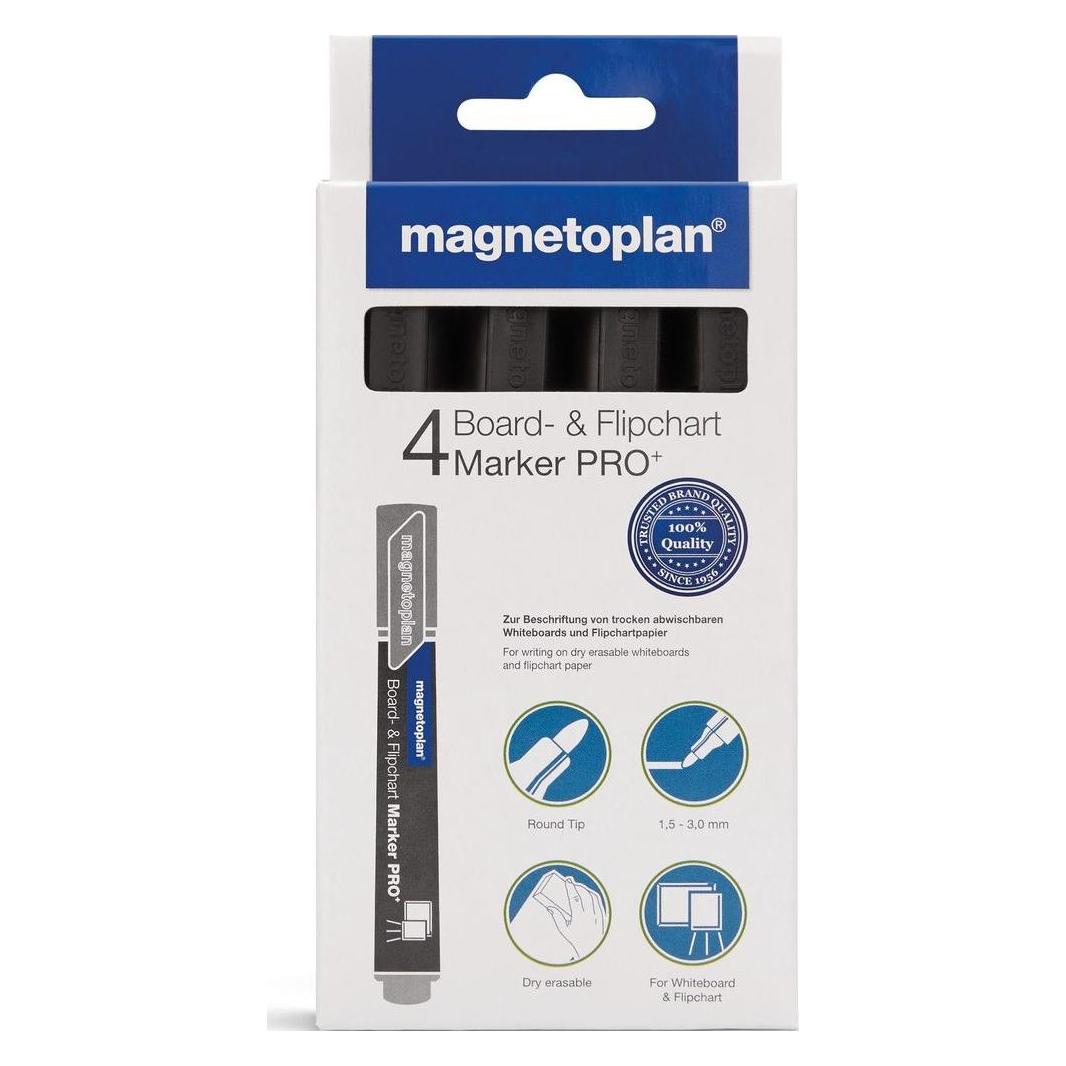 Magnetoplan Kombimarker Pro+ (4x) (1228112)