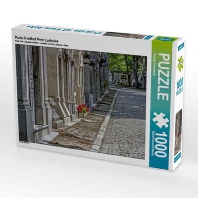 CALVENDO Puzzle Paris-Friedhof Pere Lachaise | 1000 Teile Lege-Größe 64x48cm Foto-Puzzle für glückliche Stunden
