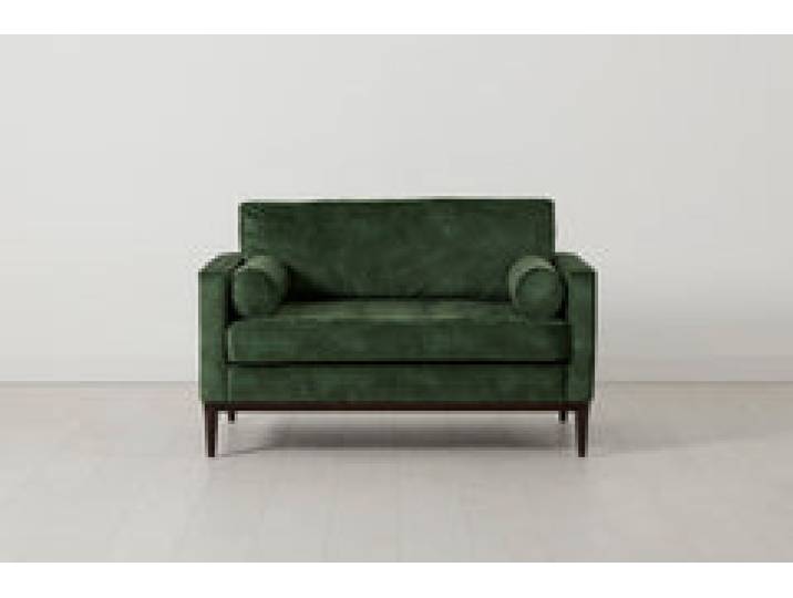 Model 02 Loveseat, Tannengrün