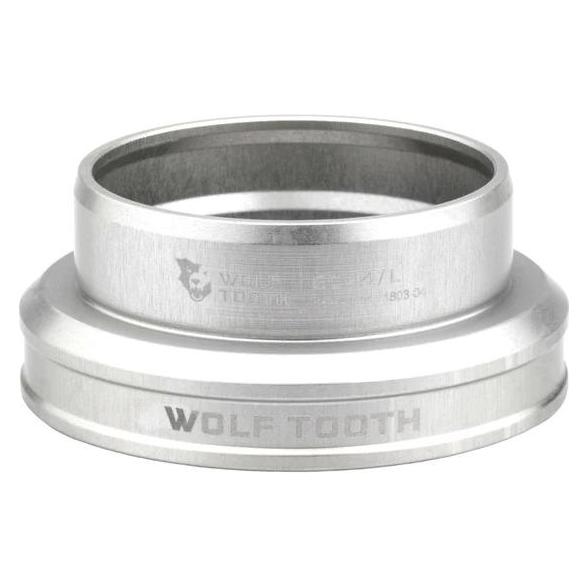 Wolf Tooth Premium Steuersatz Unterteil, 1.5", EC44/40, raw silver (43381434)