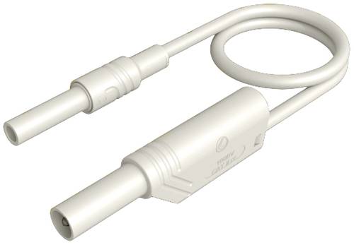 Hirschmann Test & Measurement MAL S WS-B 100/2,5 ws Sicherheits-Messleitung 4mm Sicherheits-Buchse 4mm Sicherheits-Stecker