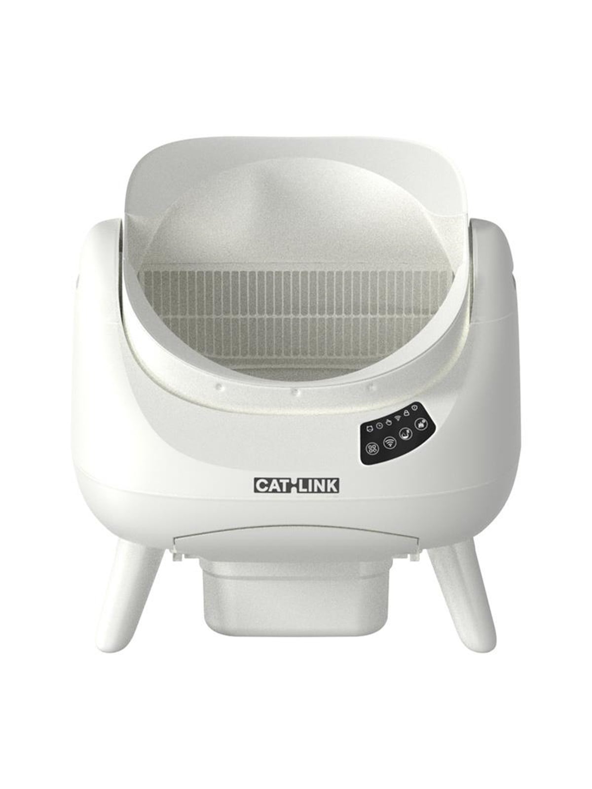 Catlink Open X Smart Self-Cleaning Cat Litter Box - White