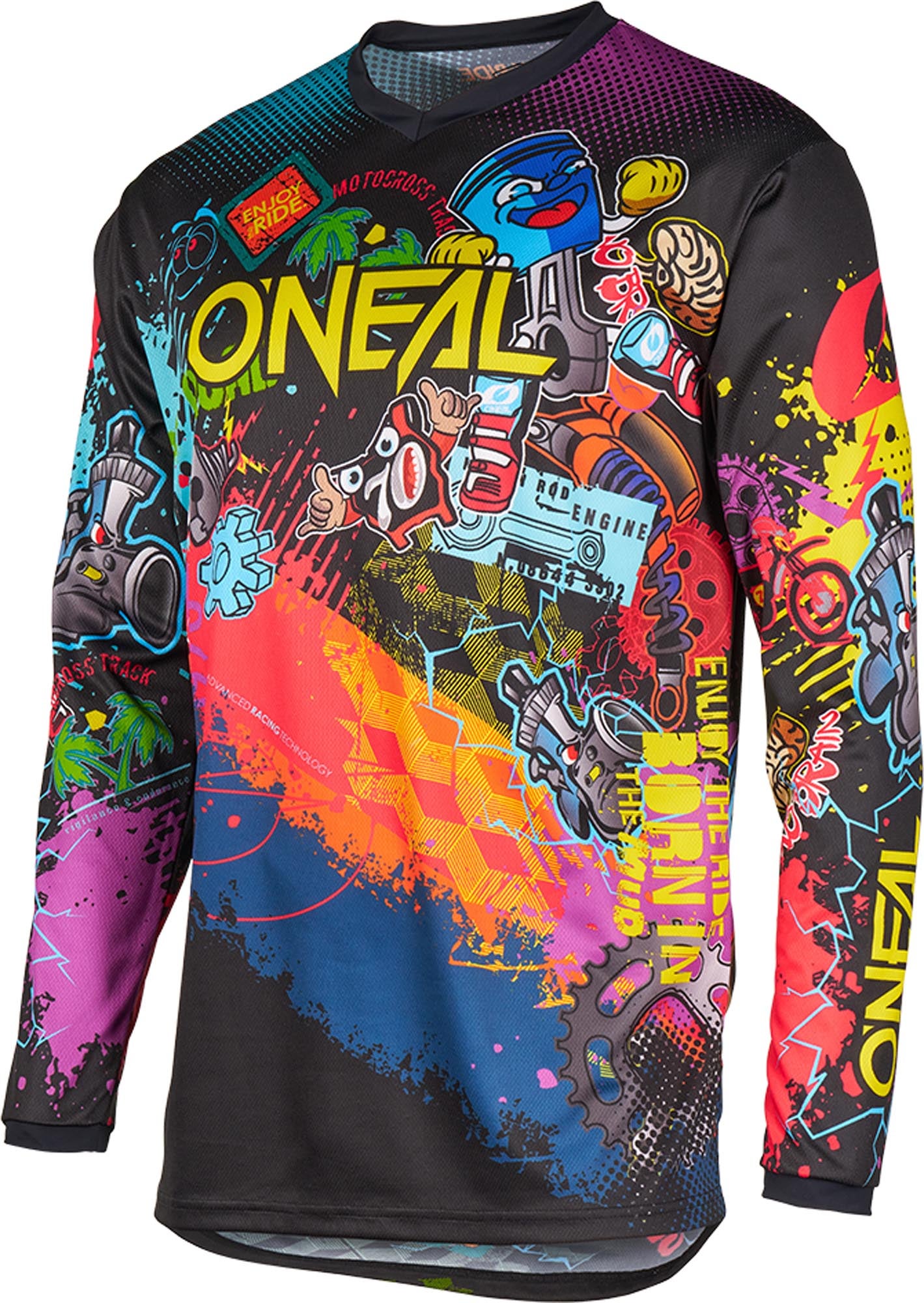 Oneal Element Vibrant Kinder Motocross Jersey E007-404