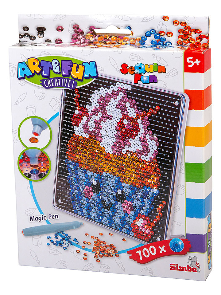 Simba Kreativset "Sequin Fun Cupcake" - ab 5 Jahren - onesize