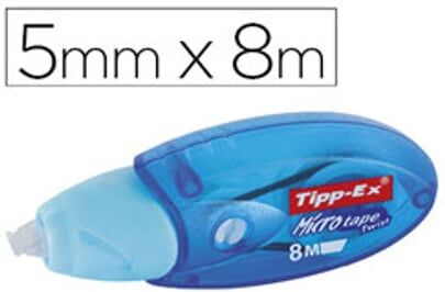 Tipp-Ex Fita Micro Tape Twist corretora branca      5mm x 8M