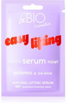 beBIO Easy Lifting sérum intensivo com efeito lifting 8 ml. Easy Lifting