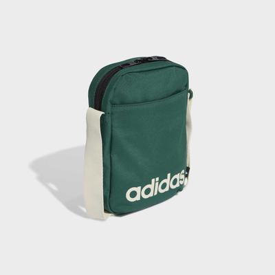 Sporttasche ADIDAS PERFORMANCE "LINEAR ORGANIZER", grün (collegiate grün, ivory), Obermaterial: 100% Polyester, Taschen Sporttasche