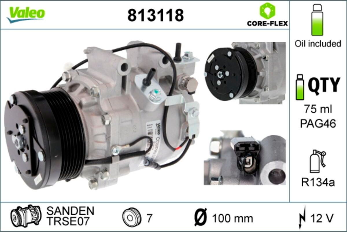 Klimakompressor VALEO VAL813118