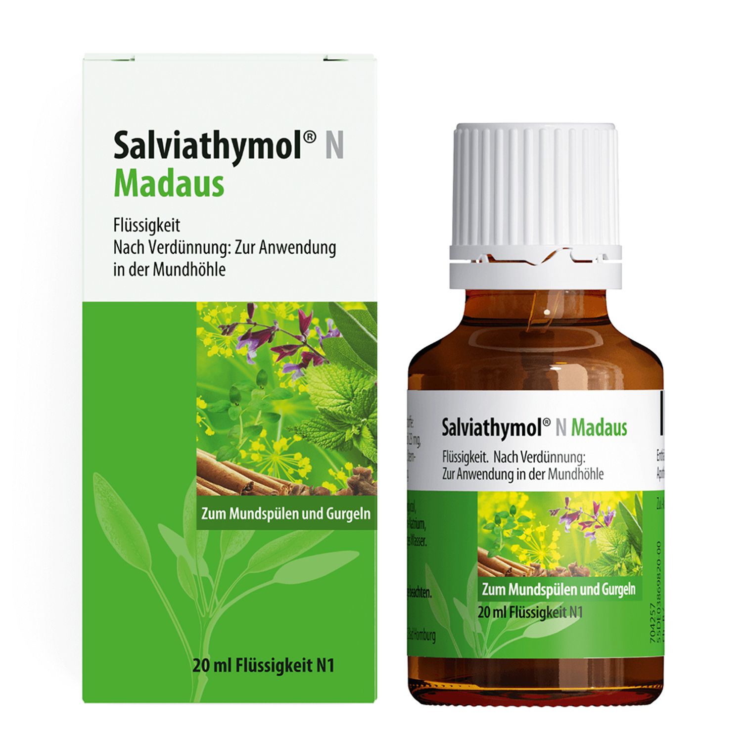 Salviathymol N Madaus Tropfen 20 ml