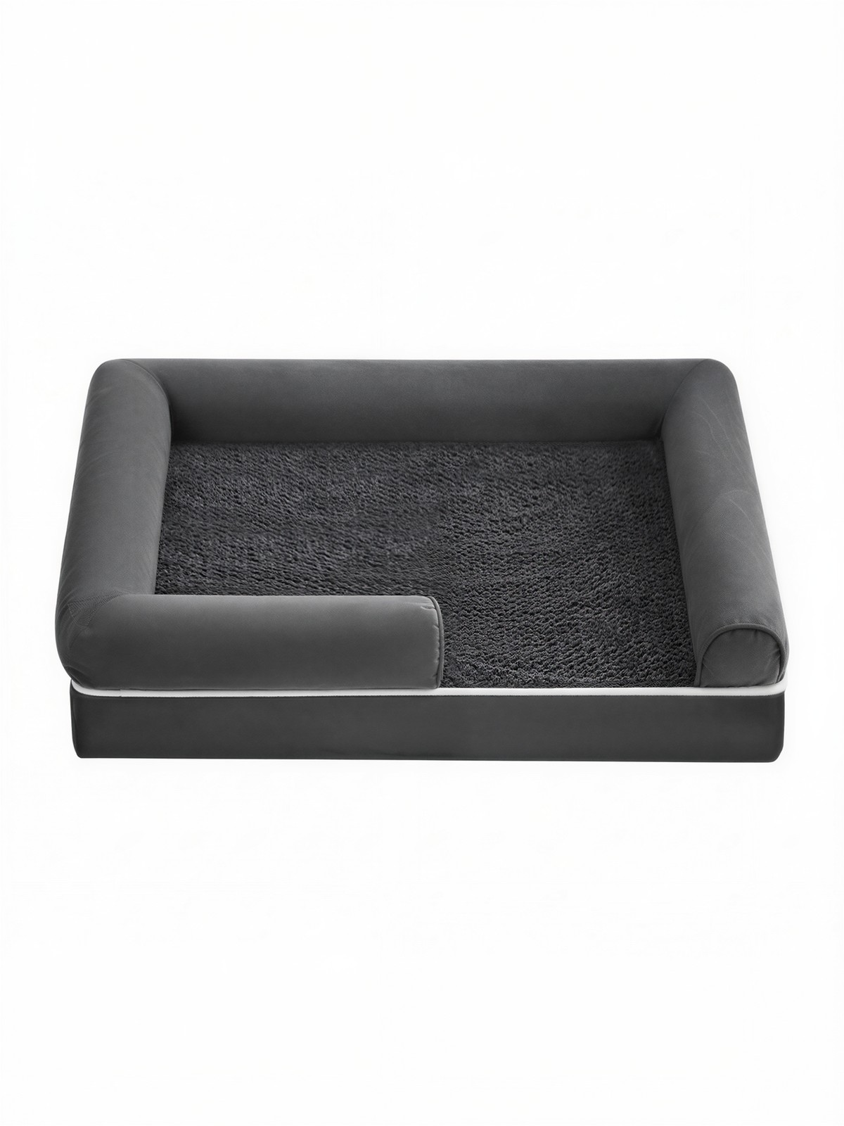 Feandrea Orthopädisches Hundebett, Hundekissen, erhöhte Ränder PGWB35076G01