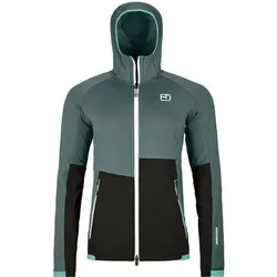 ORTOVOX Damen Unterjacke FLEECE RIB HOODY W, Größe XL in Grau Grau