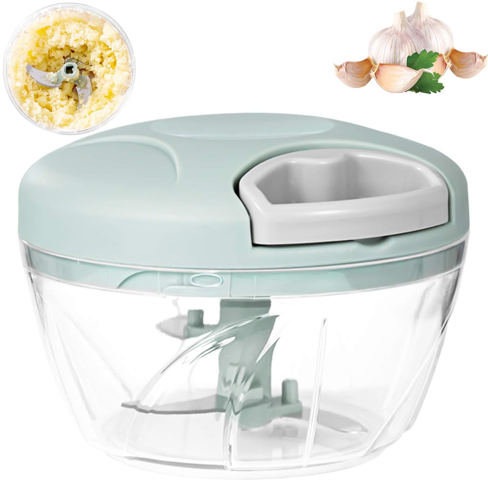 Dripio Handmatige groentehakker, 500 ml, voor uien en knoflook