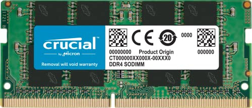 Crucial CT16G4SFD832A 16 GB DDR4 3200 MT/s SODIMM Geheugen