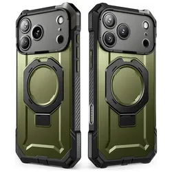 Supcase UB Grip Mag MagSafe Case für iPhone 17 Pro - Grün (Apple iPhone 17 Pro), Smartphone Hülle, Grün