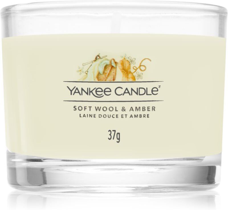 Yankee Candle Soft Wool & Amber bougie votive 37 g