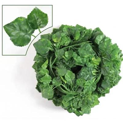 Uplifted Goods Lush Artificial Green Ivy Leaf Hanging Garland grapes 164.04 Ft (25 Strings)