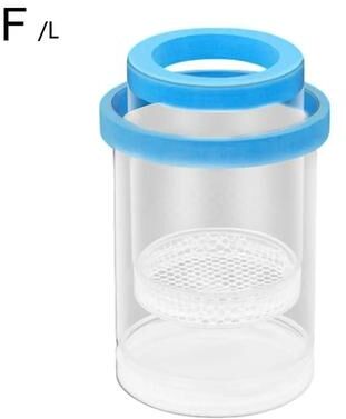Inspired Finds Floating Aquarium Breeding Box For Fish Fry And Baby Fish l Blue