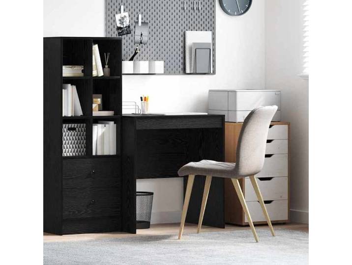 SALE 2026  Bureau moderne compact Autre - Bureau Autre Chêne noir 70x50x76cm - bois d'ingénierie PRO907864711