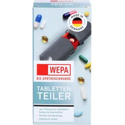 Wepa Tablettenteiler Farbig Sortiert 1 ST