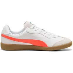 Puma, Herren, Fussballschuhe, KING 21 IT (42), Weiss, Rot