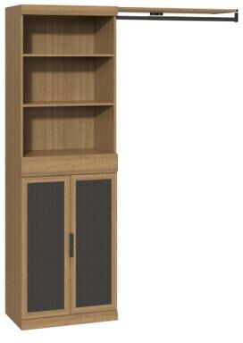 ClosetMaid Mosaics 7-Shelf 1-Hang Rod 2-Door Closet Organizer