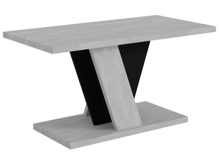 Couchtische INEY Betonoptik K350 / Schwarz