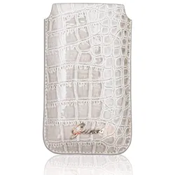 Universal Croco Look Design Sleeve Beige