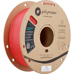 Polymaker PA17005 HT-PLA Filament PLA, HT-PLA Hochtemperaturbeständig, Highspeed Filament 1.75 mm 1000 g Rot 1 St.