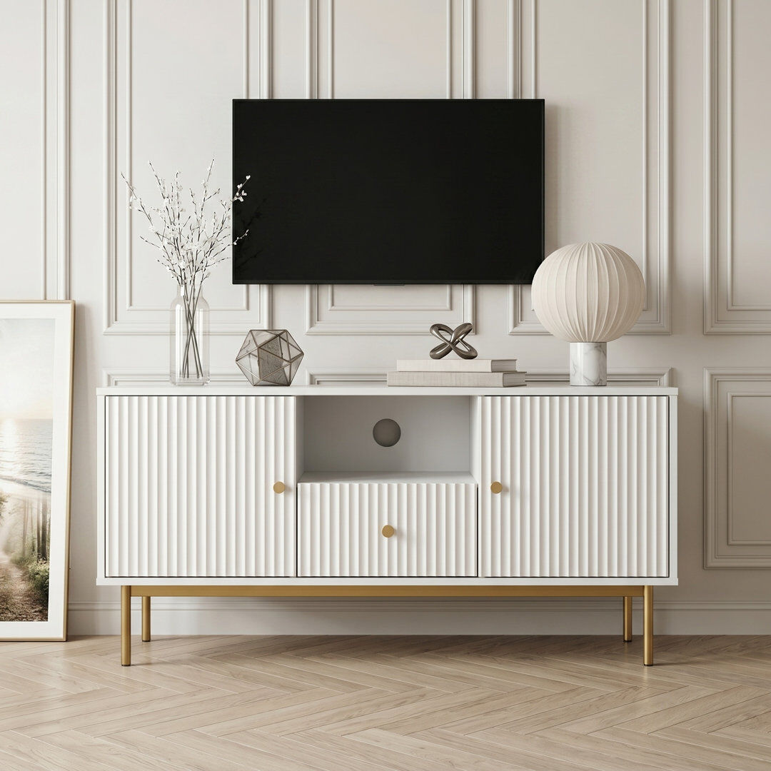 Fairmont Park Aggri TV Stand for TVs up to 88" White 88"