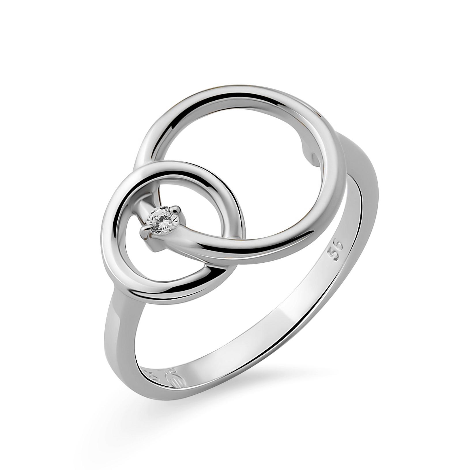 Orphelia Dames 925 Zilverring - Zilver ZR-7503